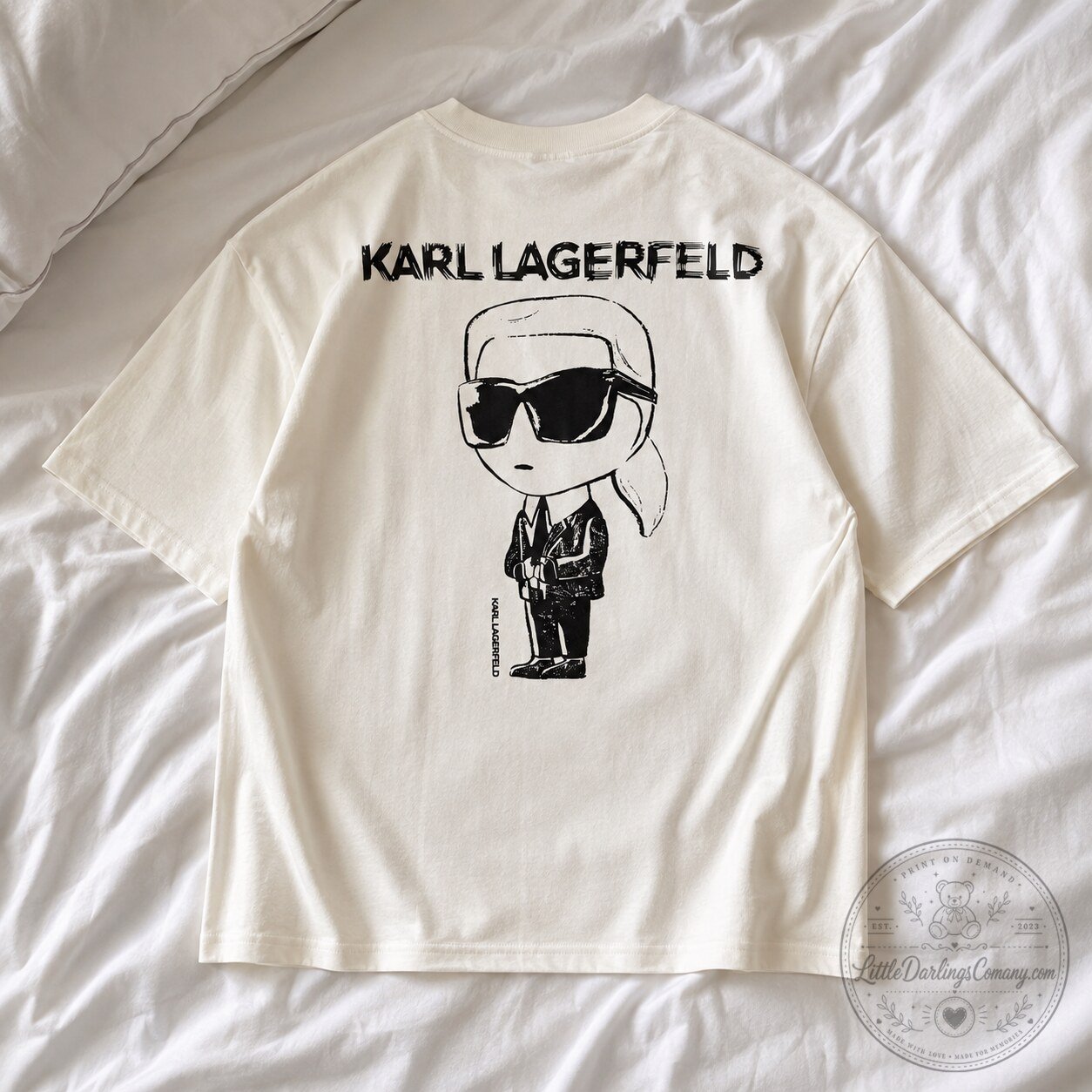 Karl Lagerfeld Graphic Oversized T-Shirt