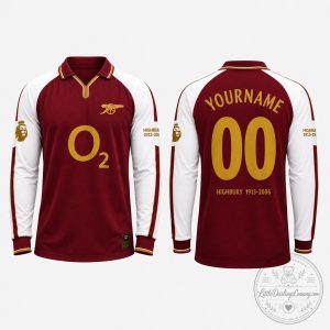 Arsenal 2005/06 Home Long-Sleeve Retro Jersey