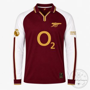 Arsenal 2005/06 Home Long-Sleeve Retro Jersey