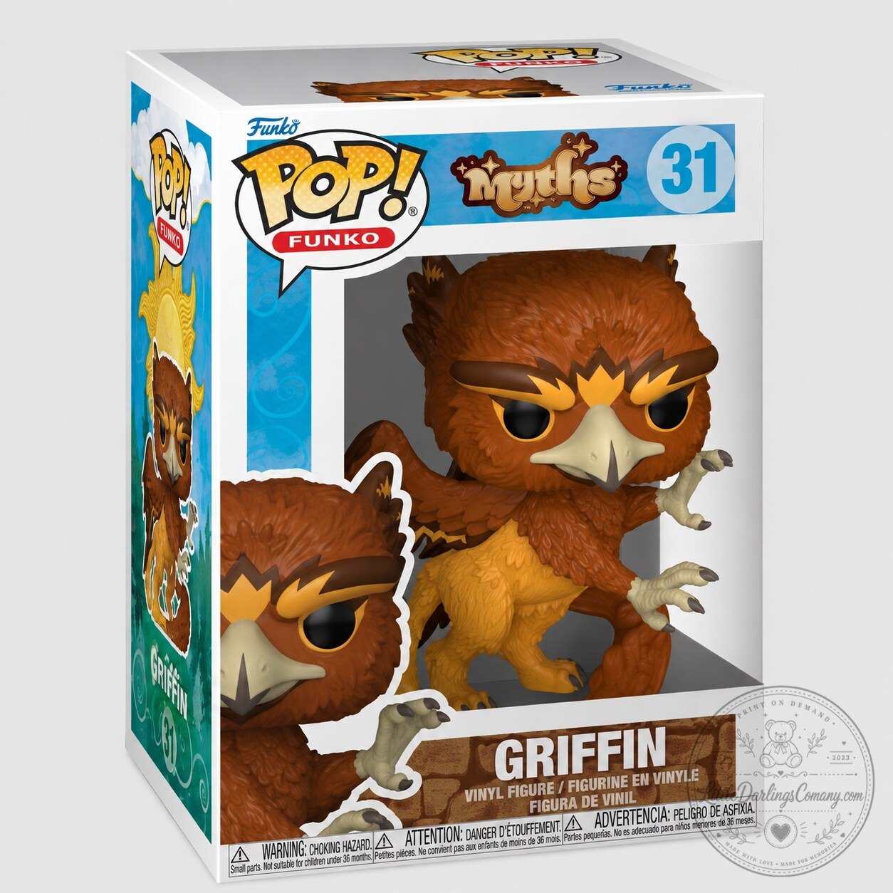 Funko Pop Myths Griffin Vinyl Figure Collectible Toy 7 Funko Pop Myths Griffin Vinyl Figure Collectible Toy